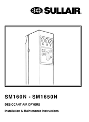 Sullair SM-1650N Installation & Maintenance Instructions Manual