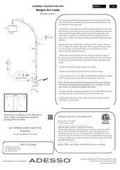 Adesso Bergen 4209-01 Assembly Instruction