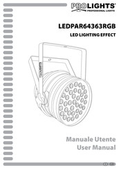 Prolights LEDPAR64363RGB User Manual