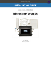 Nikrans BD-500N 5G Installation Manual
