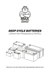 MAX TOOLS 12V150Ah User Manual
