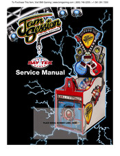 Bay Tek Games GUITAR EDITION JAM SESSION Service Manual