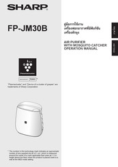 Sharp FP-JM30B Operation Manual
