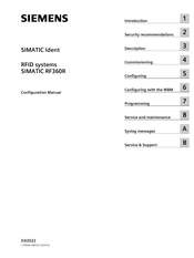 Siemens SIMATIC RF360R Configuration Manual