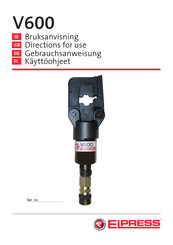 Elpress V600 Directions For Use Manual