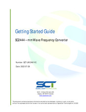 SCT SC2444 Getting Started Manual