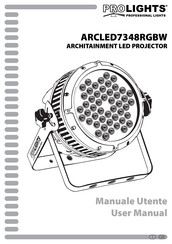 ProLights ARCLED7348RGBW User Manual