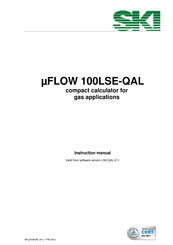 SKI uFLOW 100LSE-QAL Instruction Manual