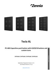 Zennio Tecla XL X6 User Manual