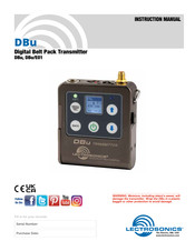 Lectronics DBu/E01 Instruction Manual