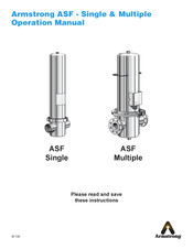 Armstrong ASF-H4 2-1/2NPT Operation Manual
