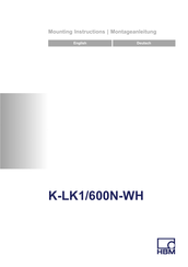 Hbm K-LK1/600N-WH Mounting Instructions