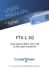 Crystal Vision Indigo FTX-L 3G User Manual