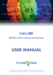 Crystal Vision CoCo HD User Manual