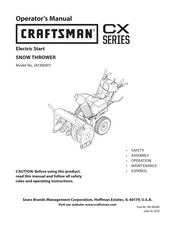 Craftsman 247.883971 Operator's Manual