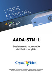 Crystal Vision Indigo AADA-STM-1 User Manual