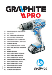 GRAPHITE PRO 59GP400 Instruction Manual