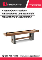 MD SPORTS AC120Y22001 Assembly Instructions Manual