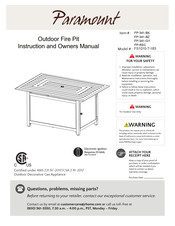 Paramount Fitness FP-REC Owner's Manual