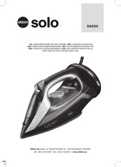 Eldom Solo DA200 Manual