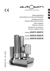 autosen AU013 Operating Instructions Manual