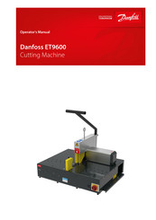 Danfoss ET9600 Operator's Manual