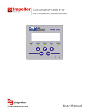 Badger Meter Impeller Data Industrial 3100 Series User Manual