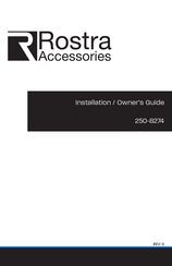 Rostra 250-8274 Installation  & Owners Manual