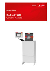 Danfoss ET5020 Operator's Manual