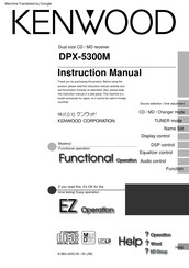 Kenwood DPX-5300M Instruction Manual