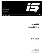 GSi GSS-U Manual