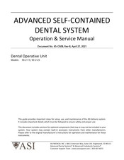 ASI 90-2125 Operation & Service Manual