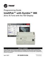 Trane IntelliPak with Symbio 800 Programming Manual