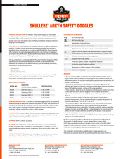 ERGODYNE SKULLERZ ARKYN 60308 Quick Start Manual