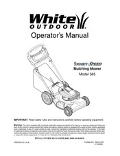 White Outdoor Smart Speed 565 Operator's Manual