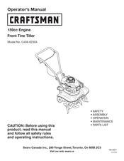 Craftsman C459-62304 Operator's Manual