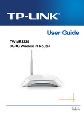TP-Link TW-MR3220 User Manual
