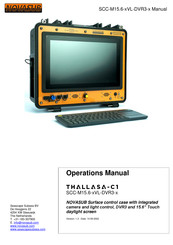 Novasub THALLASA-C1 Operation Manual