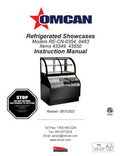 Omcan RE-CN-0483 Instruction Manual