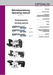 Optimum 3091079 Operating Manual