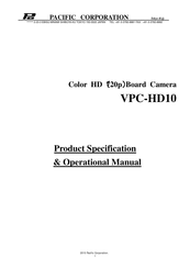 Pacific VPC-HD10 Operational Manual