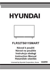 Hyundai FLR32TS611SMART Instruction Manual