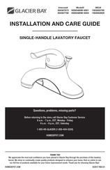 Glacier bay 1003002785 Installation And Care Manual