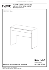 Next FLYNN 411934 Assembly Instructions Manual
