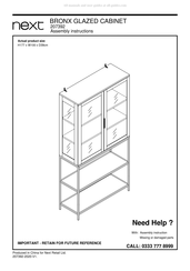 Next BRONX 207392 Assembly Instructions Manual