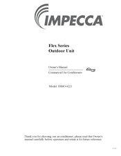 Impecca Flex Series Owner's Manual
