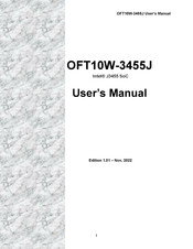 BCM Advanced Research OFT10W-3455J User Manual