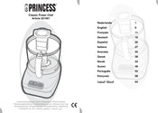 Princess Classic Power Chef 221001 User Instructions