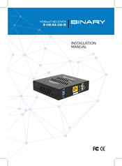 Binary B-540-RX-330-IR Installation Manual