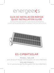 Energeeks EG-CIPBAT001 Quick Installation Manual